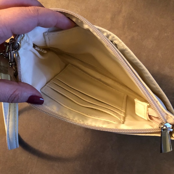 Large Off-White Target Wristlet - Picture 4 of 5